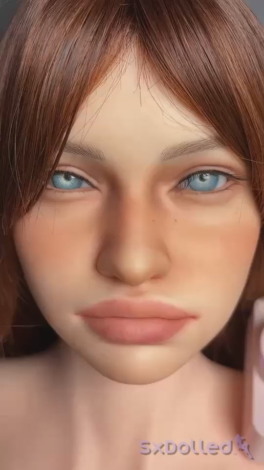 Electric  Real Lady A (J-Cup) (159cm) Orange Hair Caucasian Sex Doll - Full Silicone | Real Lady